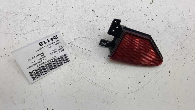⭕2012-2023 Tesla Model S X Rear Passenger Tail Light Charge Door Refle