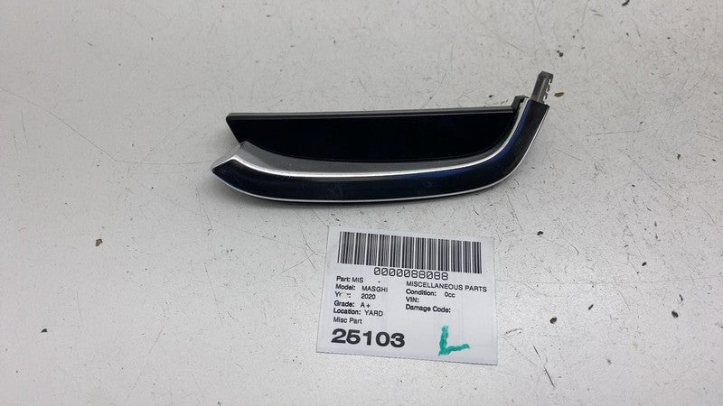 670025617 ⭕ 2014-2020 Maserati Ghibli Rear Left Door Quarter Molding Trim Cover 670025617