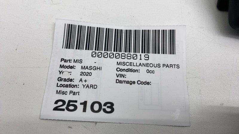 ⭕ 2014-2020 Maserati Ghibli Interior Roof Headliner Grab Grip Handle S