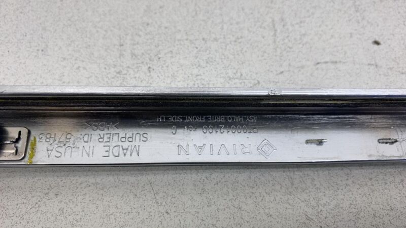 PT00012199 2022 2023 2024 Rivian R1S Front Driver Side Upper Window Molding Trim Left LH