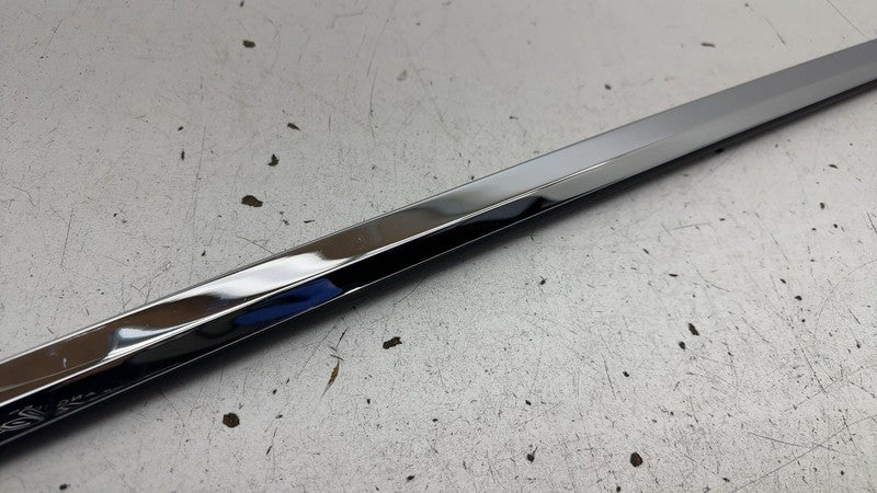 ⭕ 16-20 Tesla Model X Front Passenger Side Door Window Belt Molding Tr