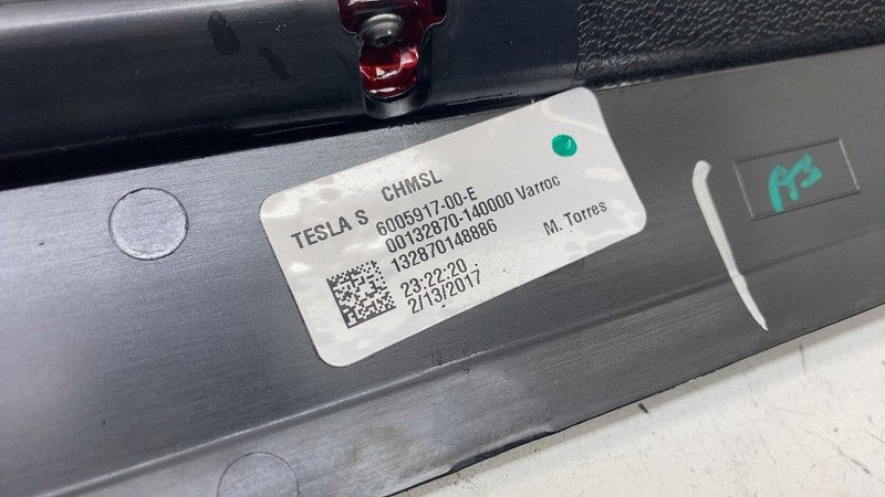 ⭕ 12-24 Model S Rear Center High Mounted Stop Light Third 3rd Brake 60