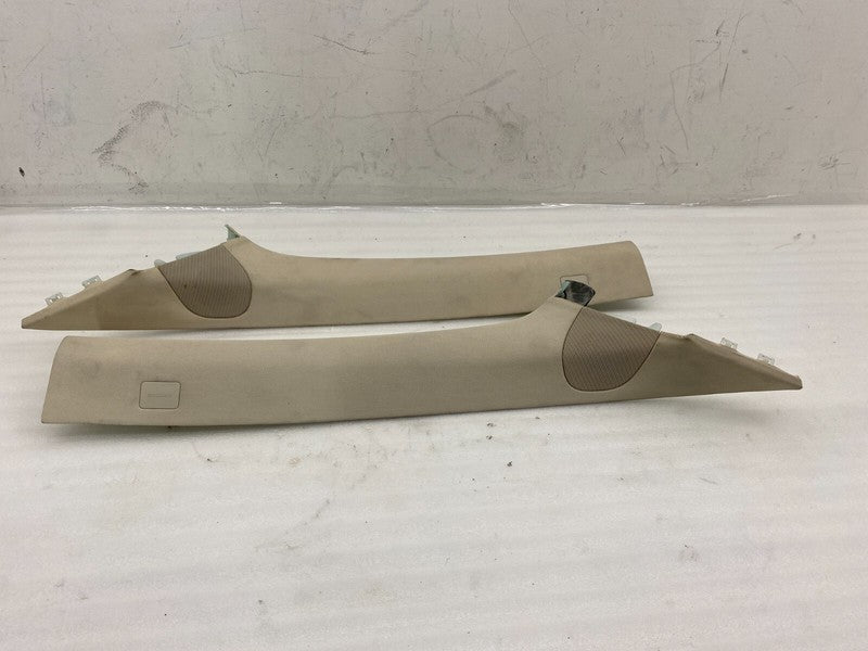 1002485 00 E ⭕ 12-15 Model S Left & Right Upper A-Pillar Cover & Tweeter Speaker 1002485-00-E
