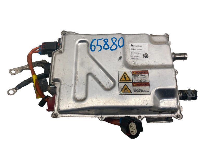 ⭕ 16-20 Tesla Model X HV DC-DC Inverter Converter Module w/ Harness 10