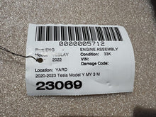 ⭕ 20-23 Tesla Model Y 3 Rear Electric Engine Drive Unit Motor Assy 1120990-00-J