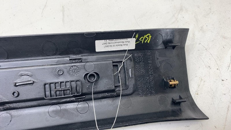 ⭕ 2016-2020 Tesla Model X MX Front Door Sill Trim Cover Black Right 10