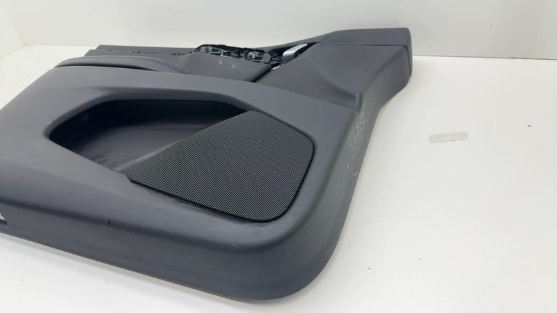 ⭕ 16-20 Tesla Model X Front Driver Side Interior Door Panel Trim Card 