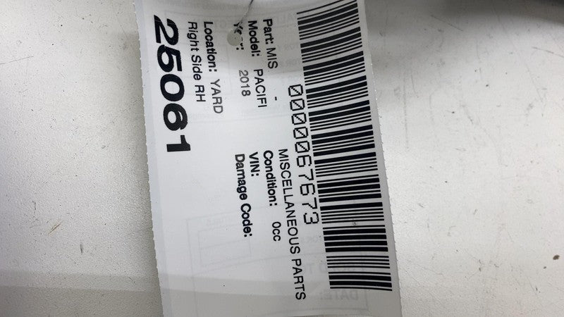 ⭕ 17-24 Chrysler Pacifica Rear Passenger Side Lower Trailing Control A