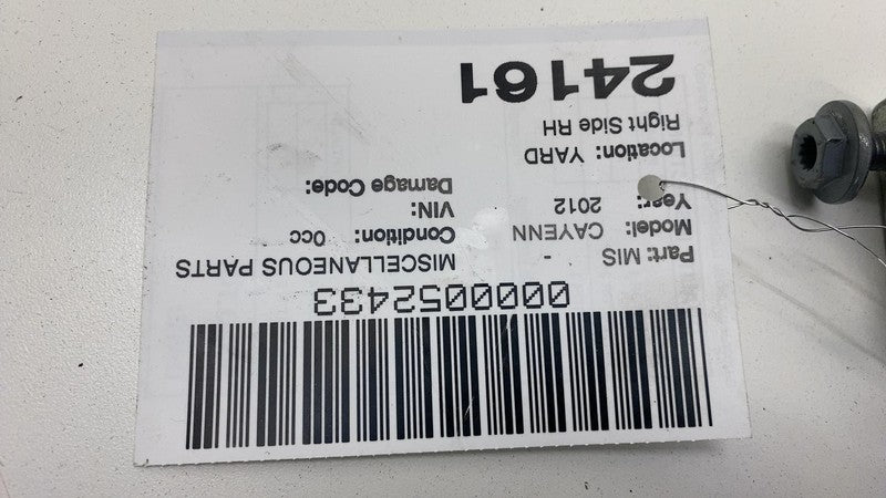 2011-2018 Porsche Cayenne S Rear Passenger Side Upper & Lower Door Hin