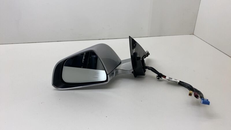 2017-2020 Tesla Model 3 Driver Exterior Rear View Door Mirror Left Silver - PMSS
