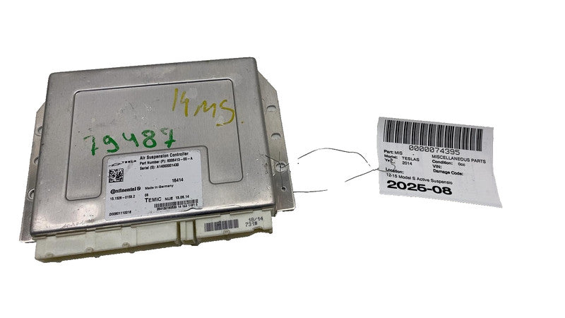 600641300A ⭕ 12-15 Model S Active Suspension Electronic Controller Processor 6006413-00-A