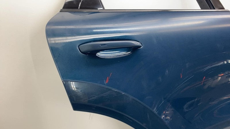 ⭕ 2024-2025 Porsche Cayenne Coupe Rear Passenger Side Door Shell Panel RH Blue