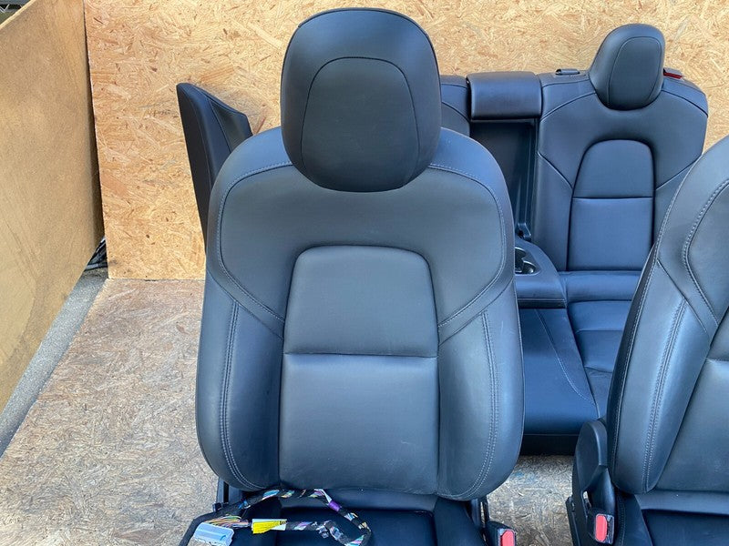 ⭕ 2017-2023 Tesla Model 3 Front Left & Right Bucket & Rear Bench Seat + Bolster