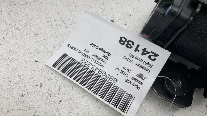 ⭕ 17-23 Tesla Model 3 Front Passenger Side 1st Row Seat Belt & Retract