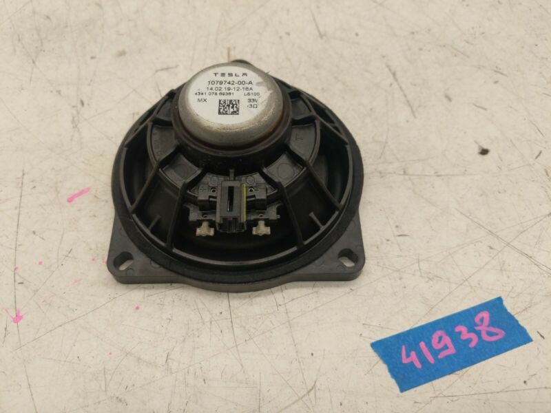 1079742 00 A ⭕ 2017-2021 Tesla Model 3 Dashboard Instrument Panel Audio Speaker 1079742-00-A