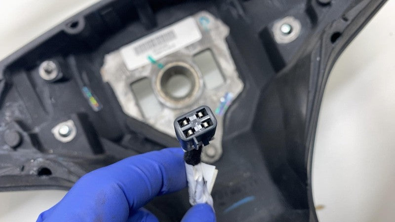 2012-2020 Tesla Model S X Driver Steering Wheel Black Assembly 1036774