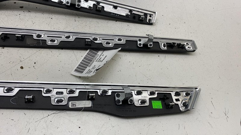 103578807B 2016-2020 Tesla Model X SET of Front & Rear Left & Right Door Molding Trim Decor