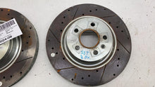 ⭕ 2012-2015 Tesla Model S SET of 2 Front Left & Right Brake Disc Rotor (Drilled)