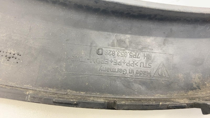 7P5853828D 2011-2014 Porsche Cayenne Rear Passenger Wheel Arch Fender Flare Molding Right