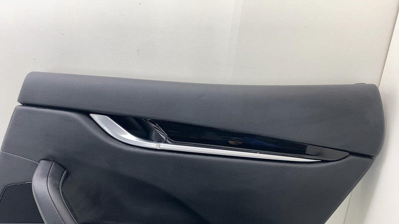 ⭕ 2017-2022 Maserati Levante Rear Right Interior Door Trim Panel Assy Black RH