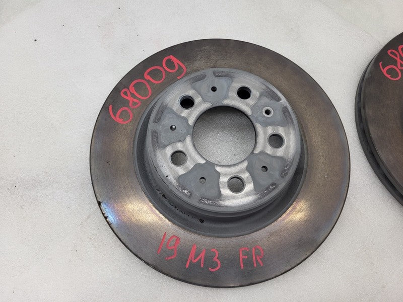 ⭕ 2017-2023 Tesla Model 3 M3 Front PAIR Left & Right Brake Disc Rotor Assembly