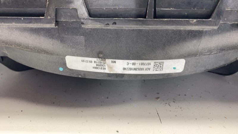 1077081 00 C ⭕ 2017-2020 Tesla Model 3 Front Active Grille Shutter Louvre Assy 1076732-00-G