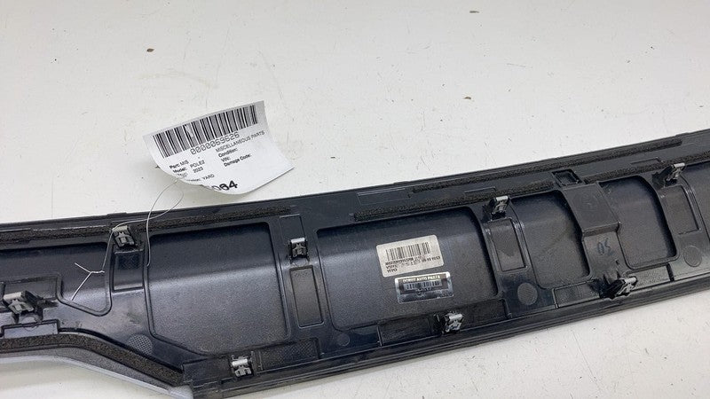 32259054 ⭕ 21-24 Polestar 2 Rear Trunk Lid Spoiler Lip Molding Trim Assy Silver 32259054