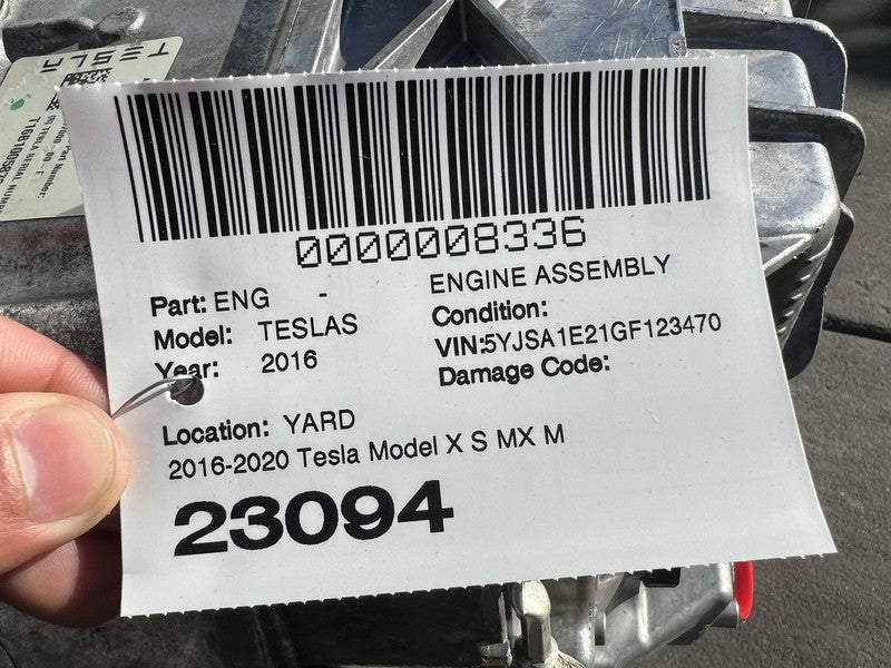 ⭕ 15-19 Tesla Model S X Electric Engine Motor Rear Small Drive Unit 10