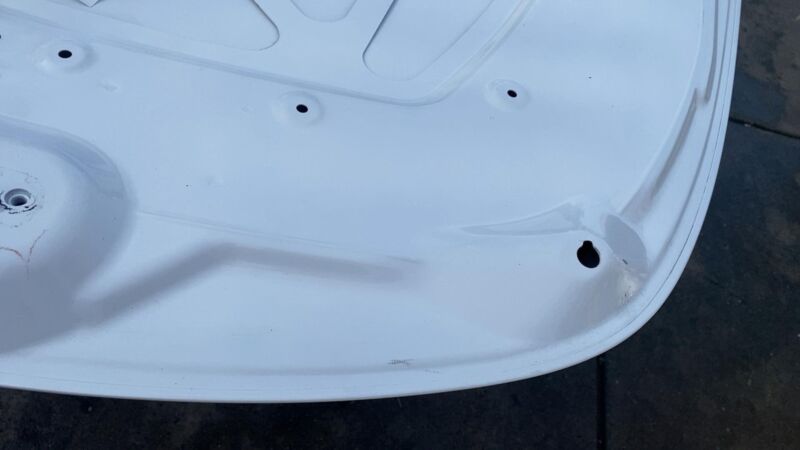 2020-2024 Tesla Model Y Front Bonnet Hood Shell Panel Assembly OEM White - PPSW