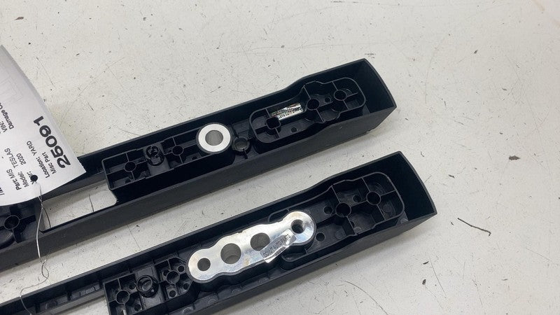 ⭕ 16-20 Model S Front 1st Row Seat Riser Over Molding Round Spacer 149