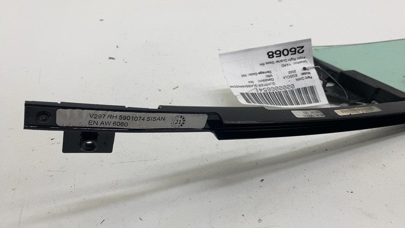 A2977203000 ⭕ 2022 EQS 450+ V297 Front Right Quarter Door Window Glass Vent RH A2977203000