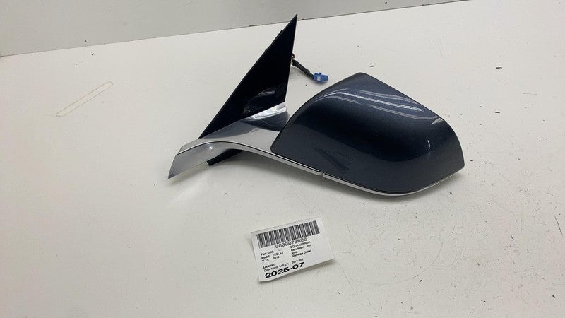 ⭕ 17-20 Tesla Model 3 Left Exterior Rear View Door Mirror Gray PMNG 11