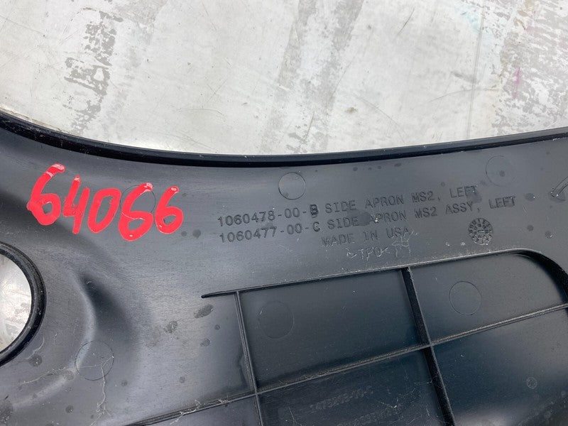 ⭕ 2016-2020 Tesla Model S Driver Under Hood Apron Trim Panel Left 1060