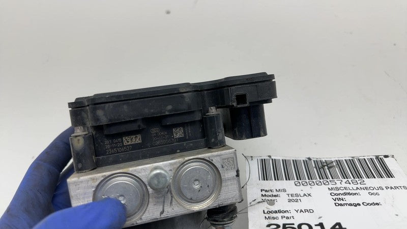 ⭕ 16-20  Model X Anti-Lock ABS Brake Pump Control Module w/ Bracket 10