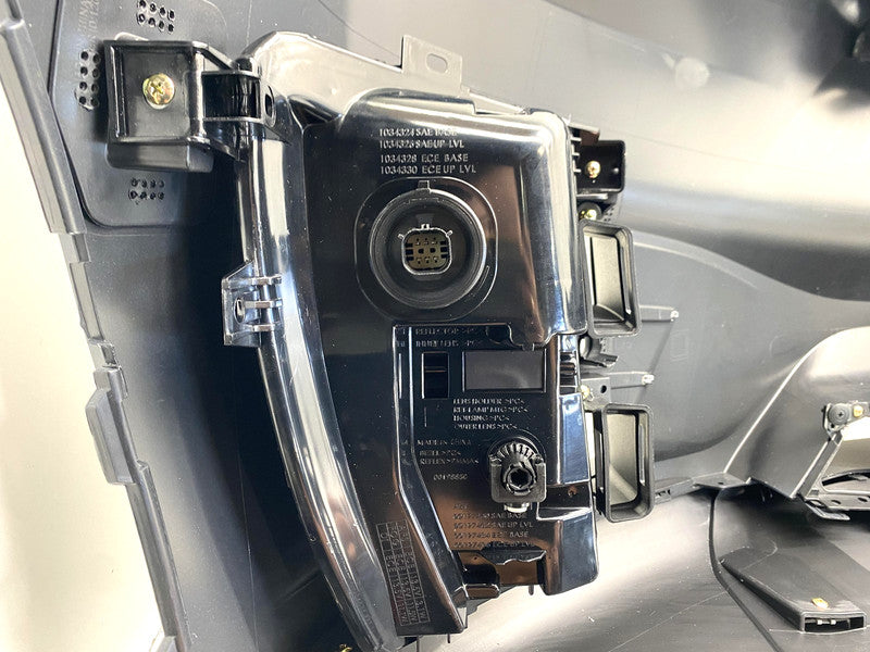 1091879-S0-A ⭕16-20 Tesla Model X Front Bumper Cover w/ Foglight Primed Assembly 1091879-S0-A