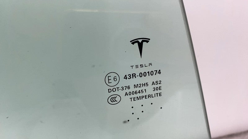 ⭕2012-2020 Tesla Model S MS Rear Passenger Side Door Window Glass Righ