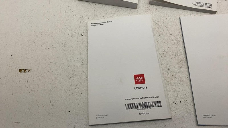 ⭕ 2023 Toyota Prius Owners Manual Booklet Book Set & Brochure