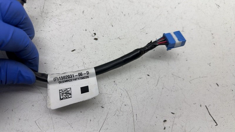 ⭕ 21-26 Model 3 Left Exterior Rear View Door Mirror LH White PPSW 1592