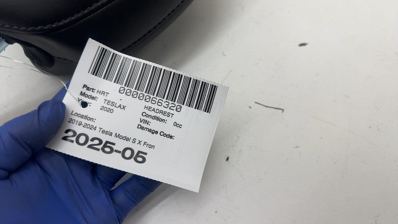 ⭕ 19-24 Model S X Front Left or Right 1st Row Seat Headrest Black 1495
