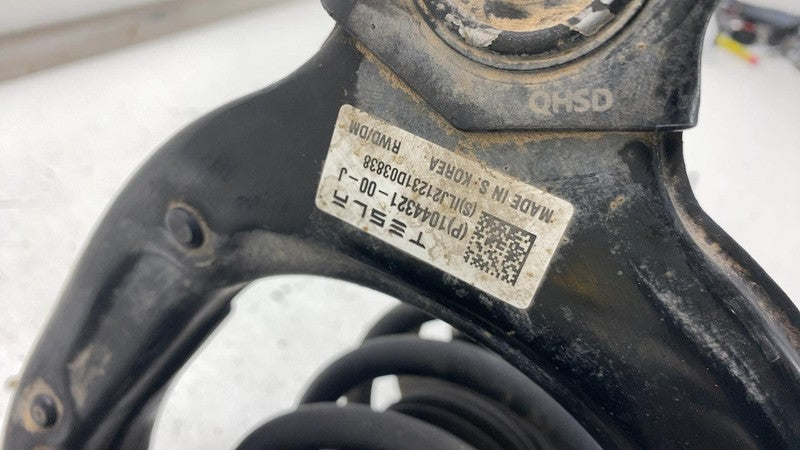 ⭕ 17-23 Model 3 Front Left Shock Strut + Control Arm + Bracket RWD 104