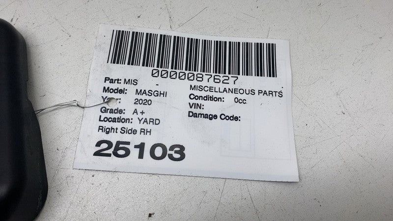 670148471 ⭕ 14-21 Maserati Ghibli Right Exterior B-Pillar Applique Molding Cover 670148471