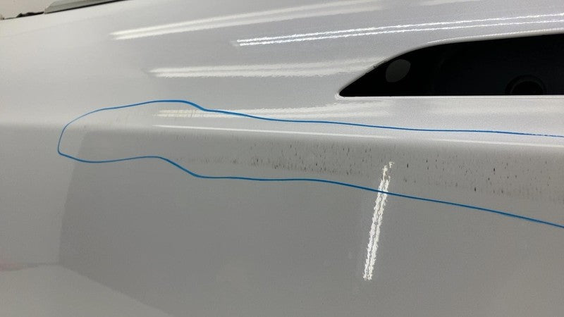 2012-2015 Tesla Model S MS Front Driver Side Door Shell Panel Left LH White PPSW