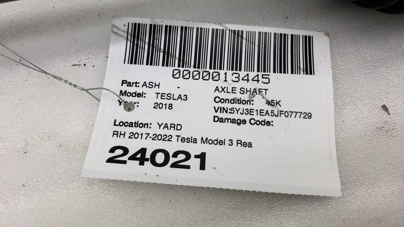 ⭕ 17-23 Model 3 M3 Rear Left or Right CV Axle Shaft Halfshaft 25MM 104