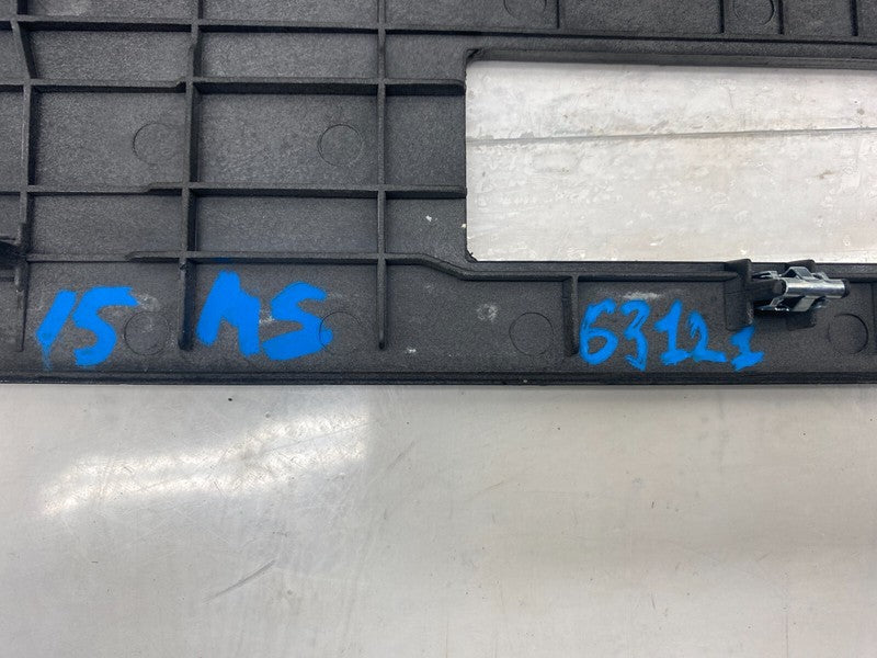 1002362 00 C 12-20 Model S Center Console Floor Finisher Rubber Mat & Cup Holder 1002362-00-C