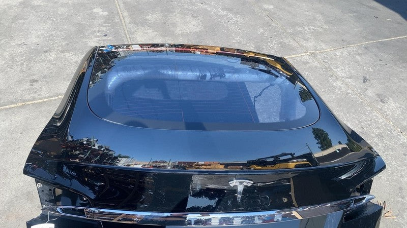 ⭕ 2012-2015 Tesla Model S Rear Tailgate Hatch Panel & Liftgate Glass B