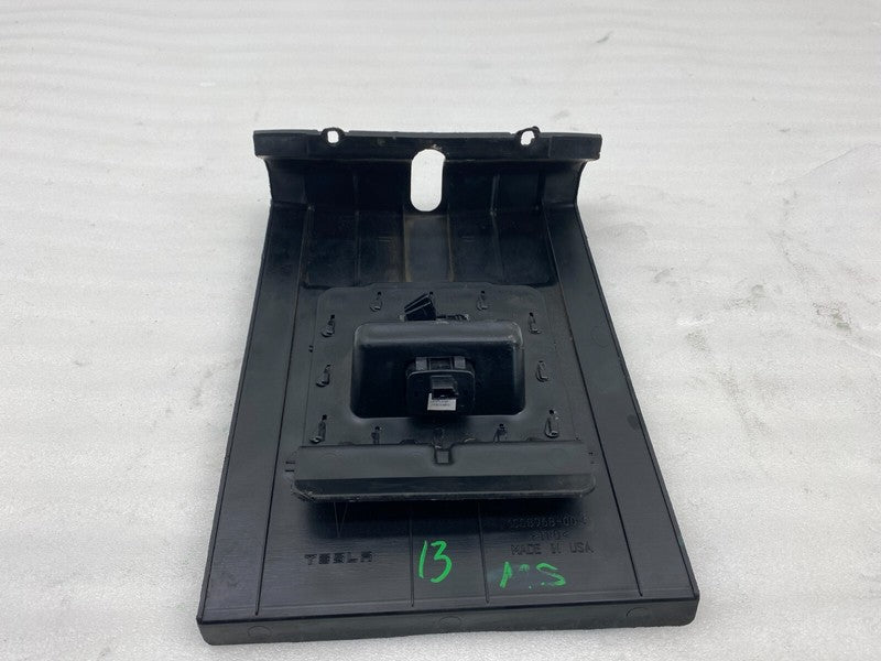 100896900B ⭕2012-2015 Model S Front Frunk Lock Latch Opening Switch Trim Cover 1008969-00-B