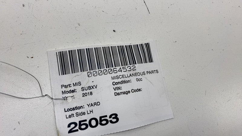 ⭕18-23 Subaru XV Crosstrek Front Driver Side Door Body Weatherstrip Seal Left LH