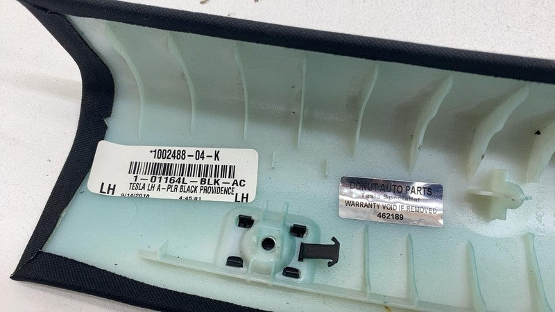 100248804K 12-20 Model S Front Left A-Pillar Upper Trim Cover Panel w/ Speaker 1002488-04-K
