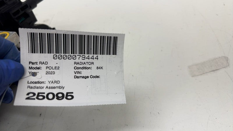 31686169 ⭕2021-2023 Polestar 2 Front Radiator w/ Active Air Shutter & Fan Shroud 31686169