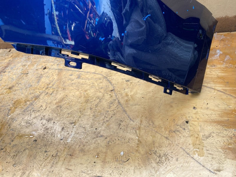 109747500A ⭕ 21-23 Tesla Model X Rear Bumper Cover Black w/ Park Sensor Holes 1097475-00-A